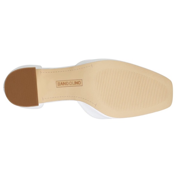 Women's Lets Add Square Toe Block Heel Ankle Strap Pumps - Picture 9 of 12